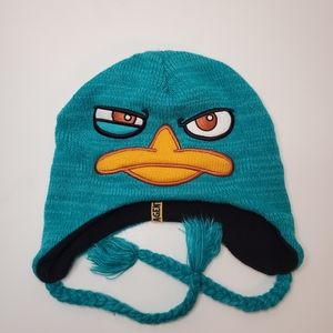 Perry Platypus Knit Winter Hat